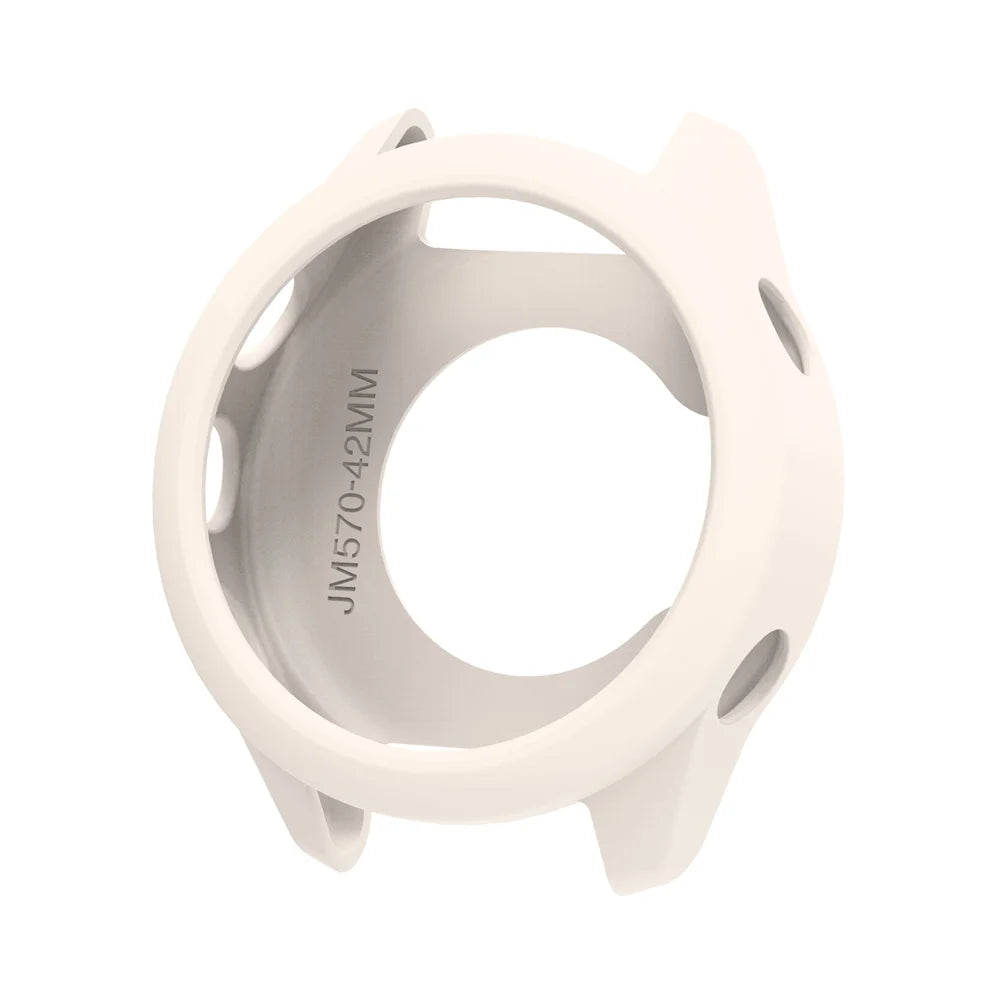 Garmin Forerunner 970 570 Soft Protective Case – 42mm & 47mm Peaceful Pleasures Health and Wellness Ivory Garmin 570 47MM
