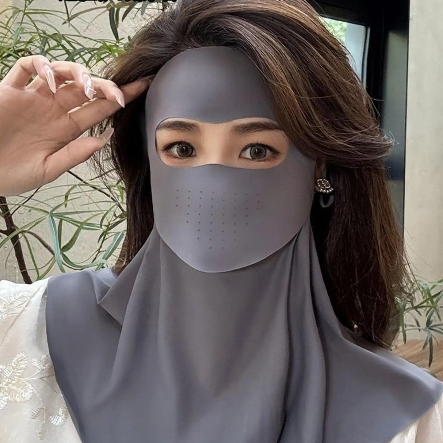 UV Protection Full Face Mask – Breathable Outdoor Sun Cover