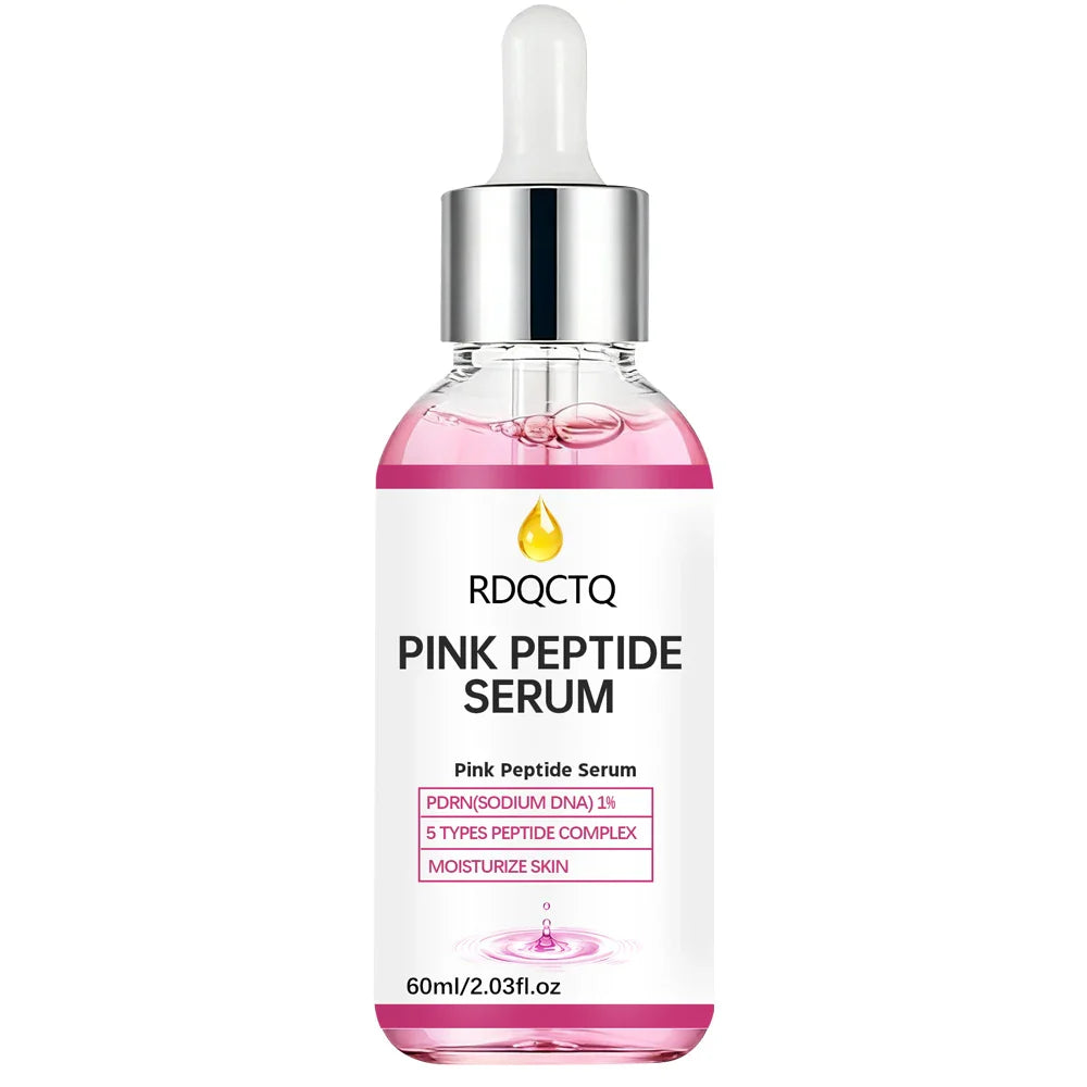 Pink Peptide Essence Serum | 1% PDRN & 5-Peptide Complex