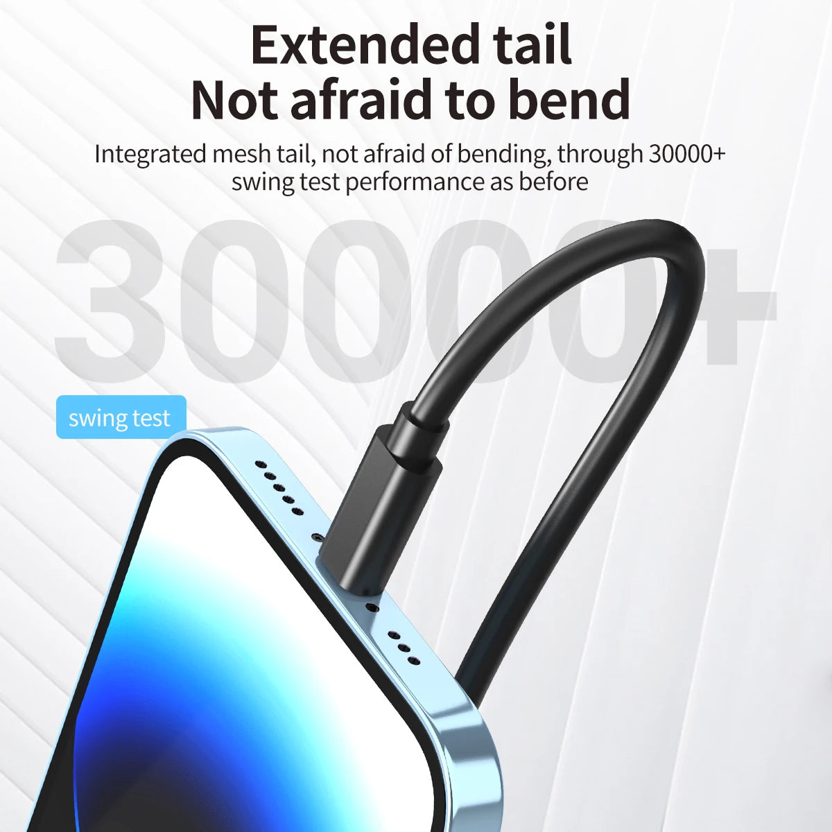 MFi Certified 3.3FT Nylon USB-A Lightning Cable for iPhone Lightning Charging Cable Peaceful Pleasures Health and Wellness
