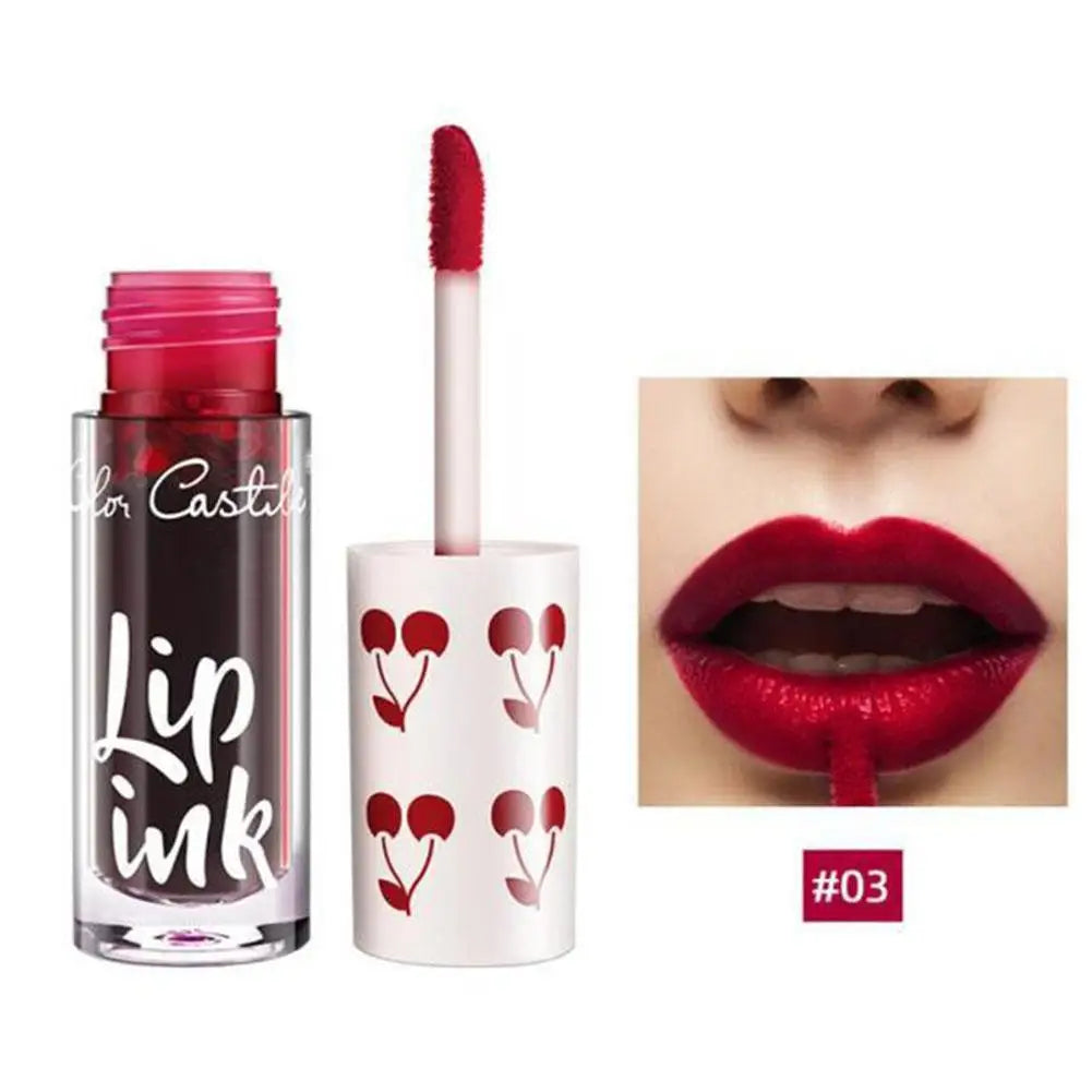 Moisturizing Liquid Lip Tint & Gloss – 3 Fruit Shades