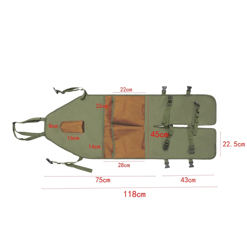 Horticultural leggings apron for garden trimming multi pocket outdoor waterproof anti fouling quick drying multifunctional apron Peaceful Pleasures Health and Wellness