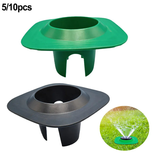 Lawn Sprinkler Head Guard Protectors | 5 or 10 Pack PVC Sprinkler Head Guard Oasis Select