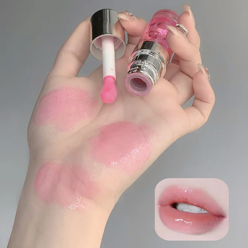 Gege Bear Crystal Jelly Lip Oil Mirror Gloss Tint | K-Beauty