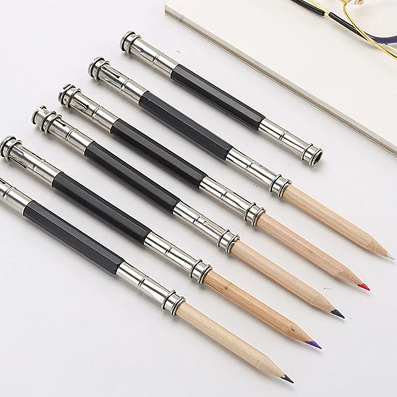 Bview Art Double Head Pencil Extender Pencils Holder Lengthener