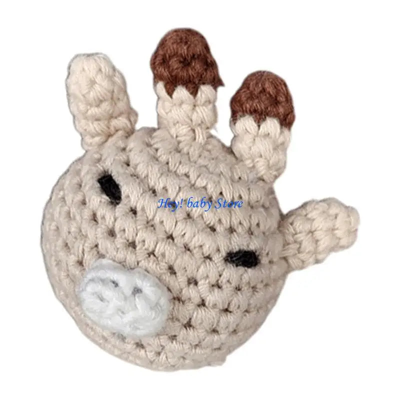 BPA-Free Crochet Animal Teething Beads | DIY Baby Jewelry