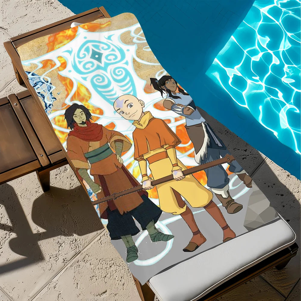 Legend of Korra Quick-Dry Beach Towel | Pool, Gym & Travel