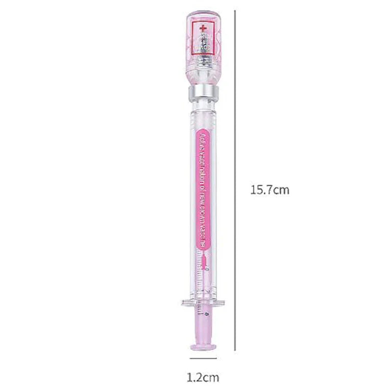 Syringe-Shaped Novelty Gel Pen 0.5mm | Fun Stationery