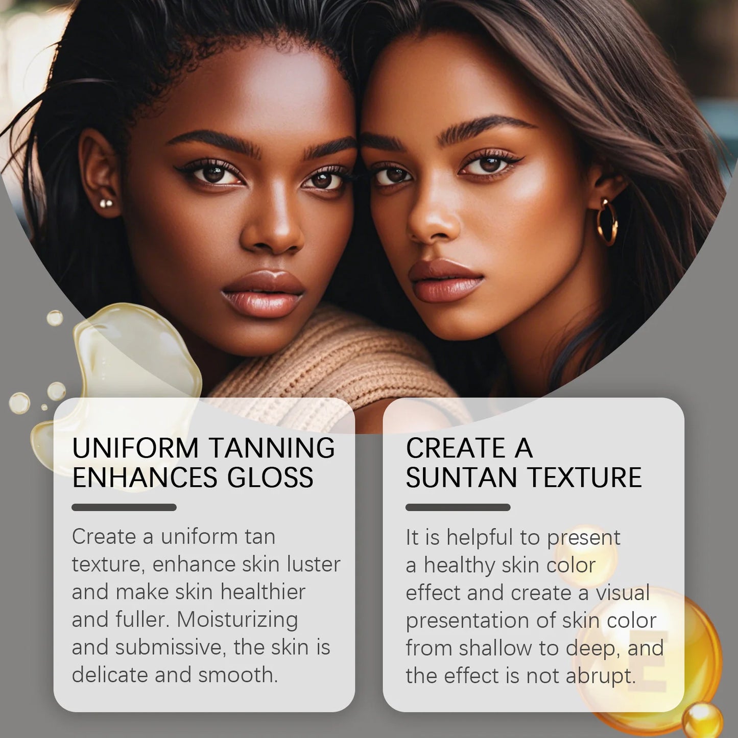 Self Tanning Serum – Sunless Bronzer Face & Body Glow, 30ml