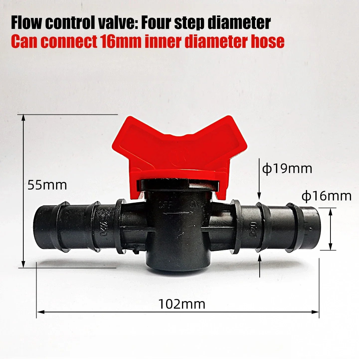 Waterstop By-Pass Valve DN6–DN20 Male Thread | Garden Hose Switch