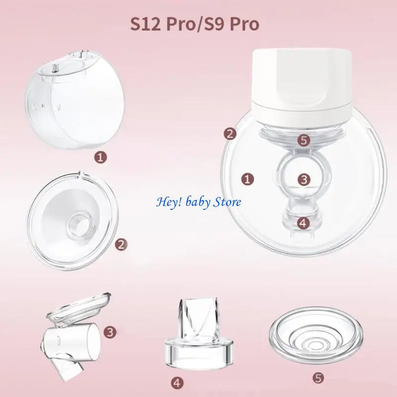 Breast Pump Parts Kit for S9P/S12P – Flange, Valve & Connector