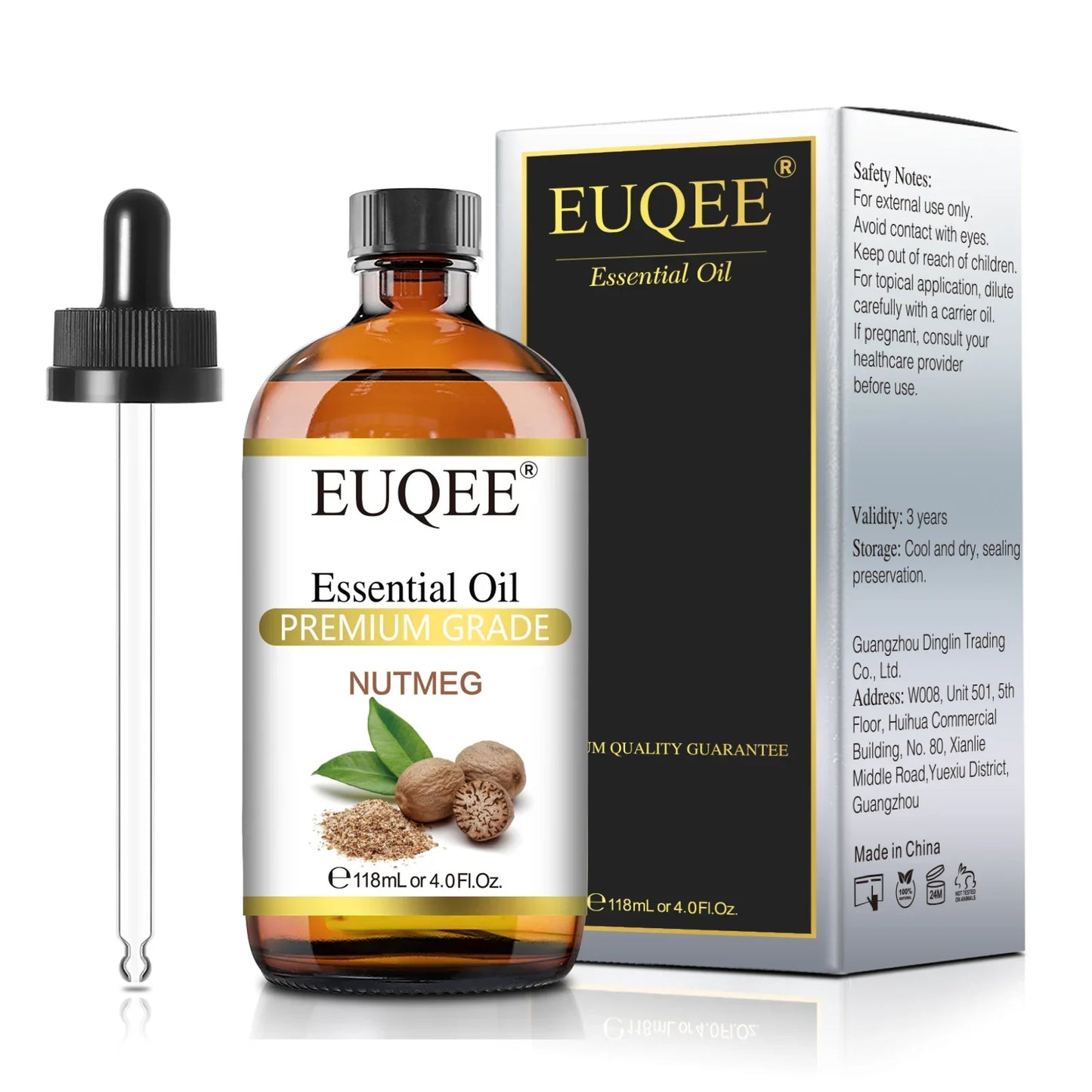 EUQEE Aromatherapy Essential Oils – Lavender, Eucalyptus & More