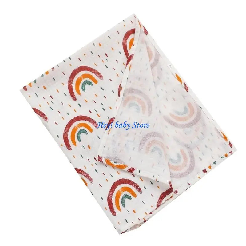 Cotton Muslin Swaddle Blanket – Soft, Lightweight Baby Wrap