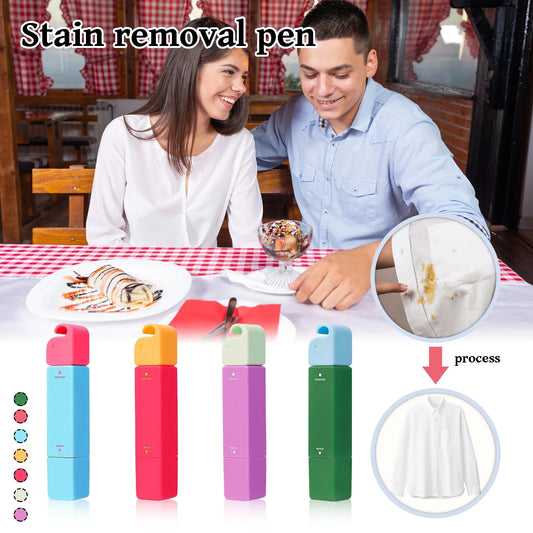 Portable No-Wash Stain Remover Pen – 12ml Instant Spot Fix Stain Remover Pen Peaceful Pleasures Health and Wellness