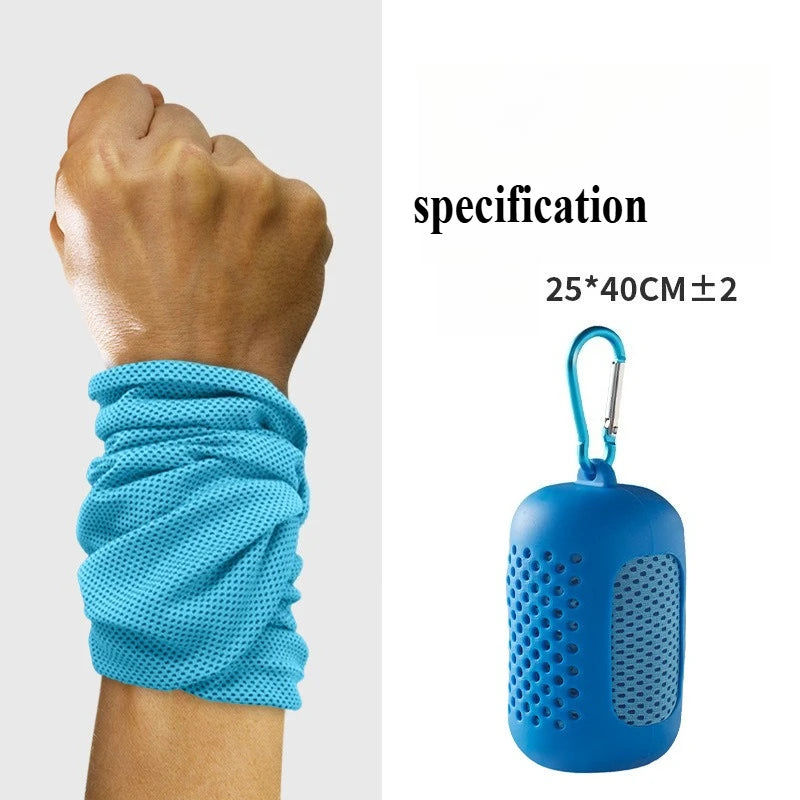Sports Wrist Sweat Towel – Thin, Cool & Quick-Dry | 25×40cm