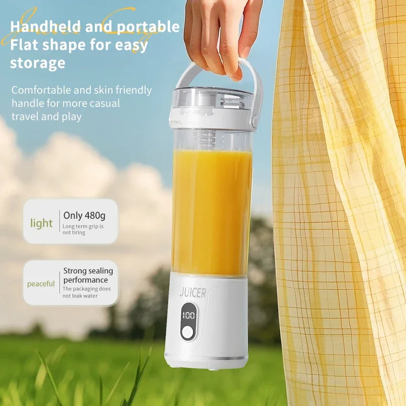 URGGU 600ml Portable Blender – USB Rechargeable Smoothie Maker