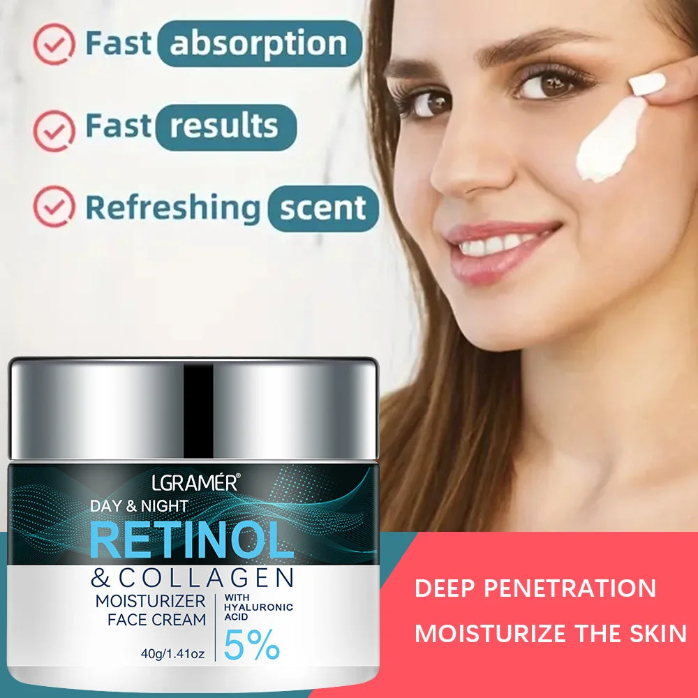 Retinol Anti-Aging Face Cream – Brighten & Repair Peaceful Pleasures Health and Wellness