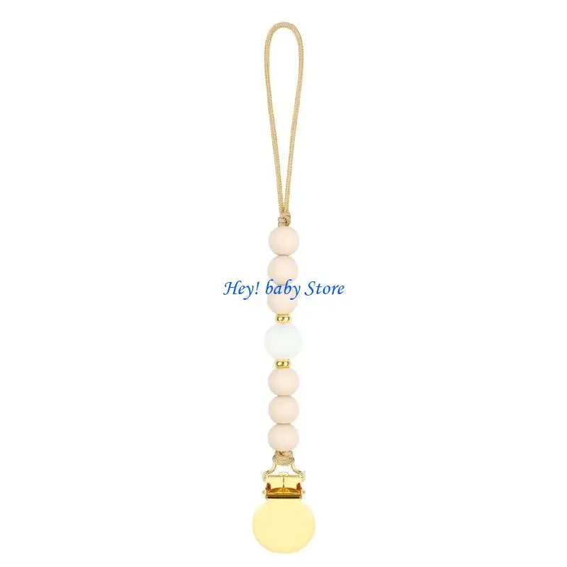 Non-Toxic Silicone Baby Pacifier Clip | Safe Holder 0–24M