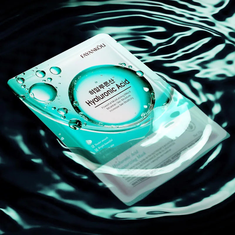 Hyaluronic Acid Face Mask – Anti-Aging & Moisturizing, 5 Pack
