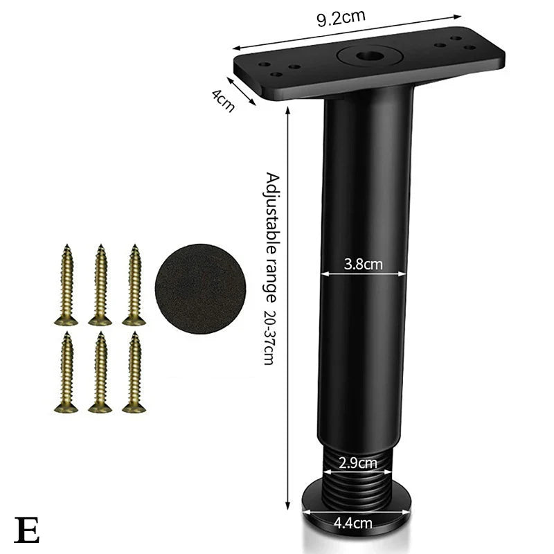 Telescopic Adjustable Bed & Sofa Support Leg – Furniture Bracket