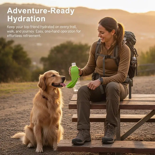 Foldable Silicone Dog Water Bowl – BPA-Free Travel Pet Bowl Foldable Pet Bowl Oasis Select