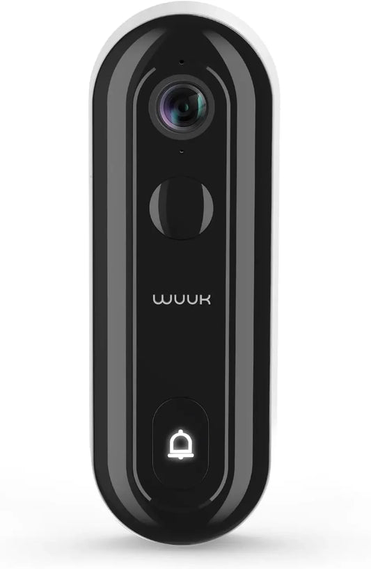 2K Video Doorbell Camera, Wireless/Wired, No Subscription, Human Detection, Works with Alexa & Google Home Peaceful Pleasures Health and Wellness United States
