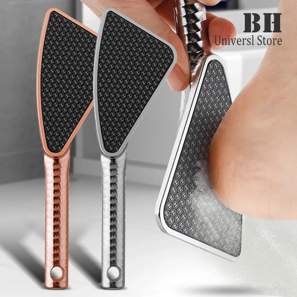 Nano Glass Double-Sided Foot Grinder | Stainless Steel Foot Rasp