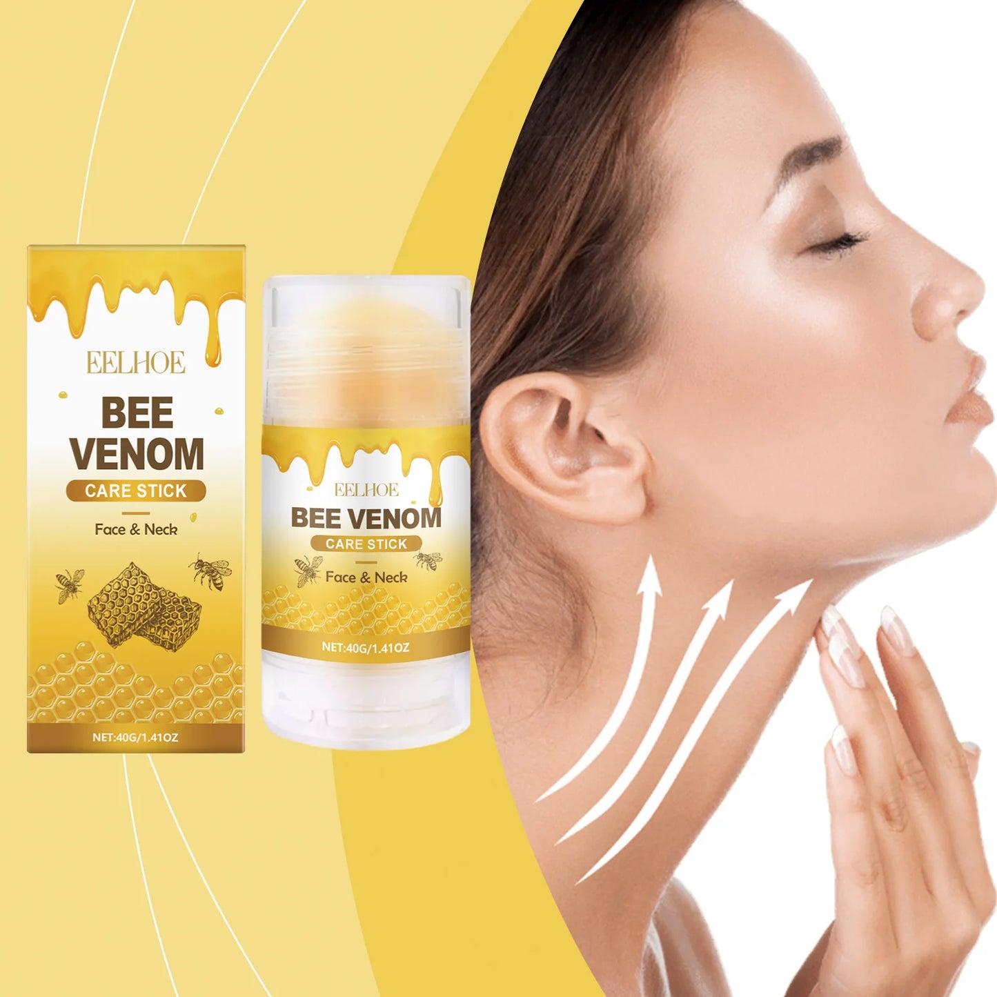 EELHOE Bee Venom Face & Neck Firming Cream Stick 40g