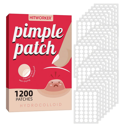 Invisible Waterproof Hydrocolloid Acne Patches – All Skin Types Hydrocolloid Acne Patch Peaceful Pleasures Health and Wellness