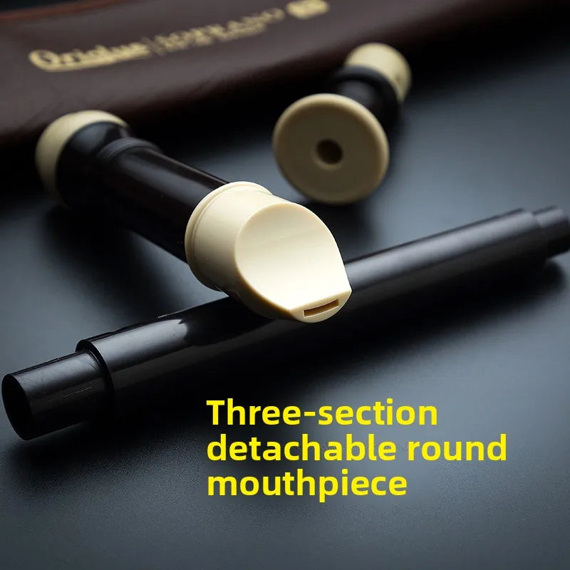 Vertical Flute 8-hole Sound Instrument Orillas Pitched C Key German G