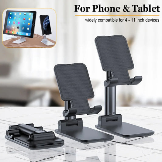 Desk Mobile Phone Holder Stand For IPhone IPad Xiaomi Adjustable Desktop Tablet Holder Universal Table Cell Phone Stand Peaceful Pleasures Health and Wellness