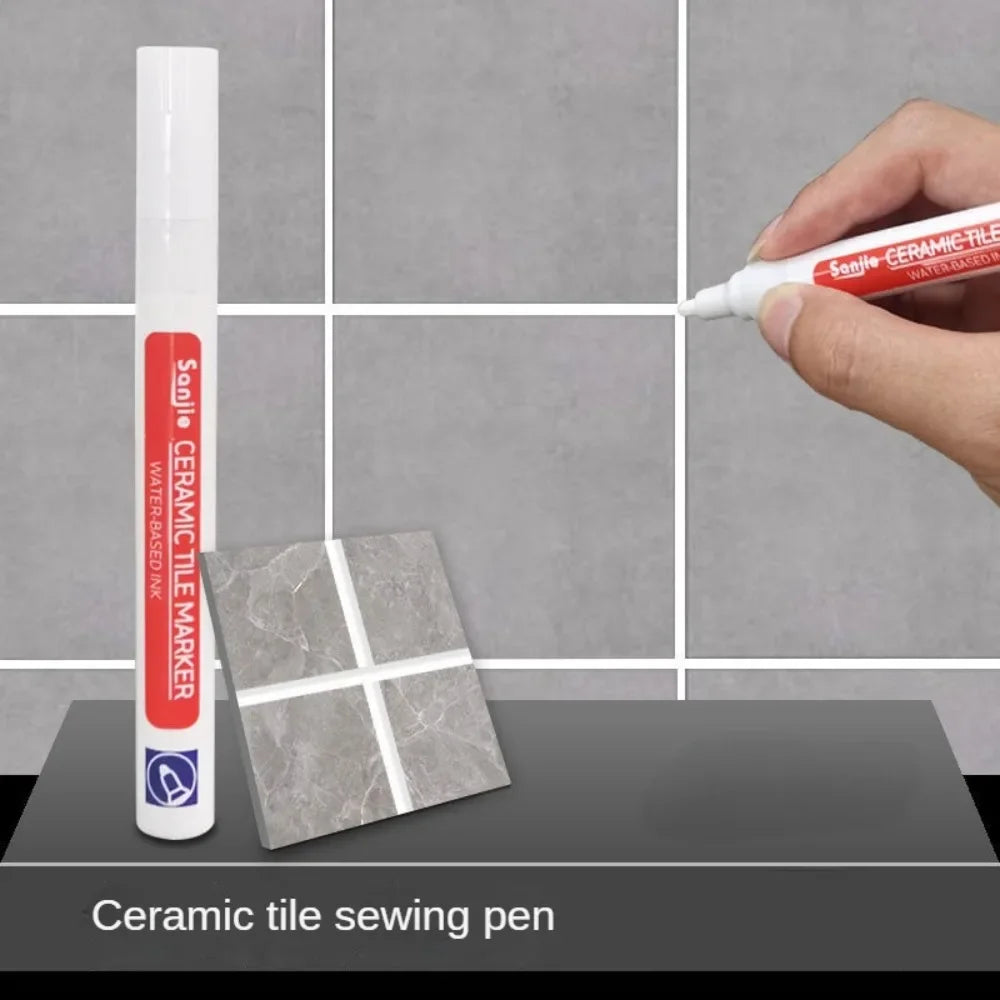 Crafts Painting Grout Art Supplies Wall Pen Waterproof Drawing Bathroom Paint Markers Accessories Pens Decoration Tile Floor By Peaceful Pleasures Health and Wellness