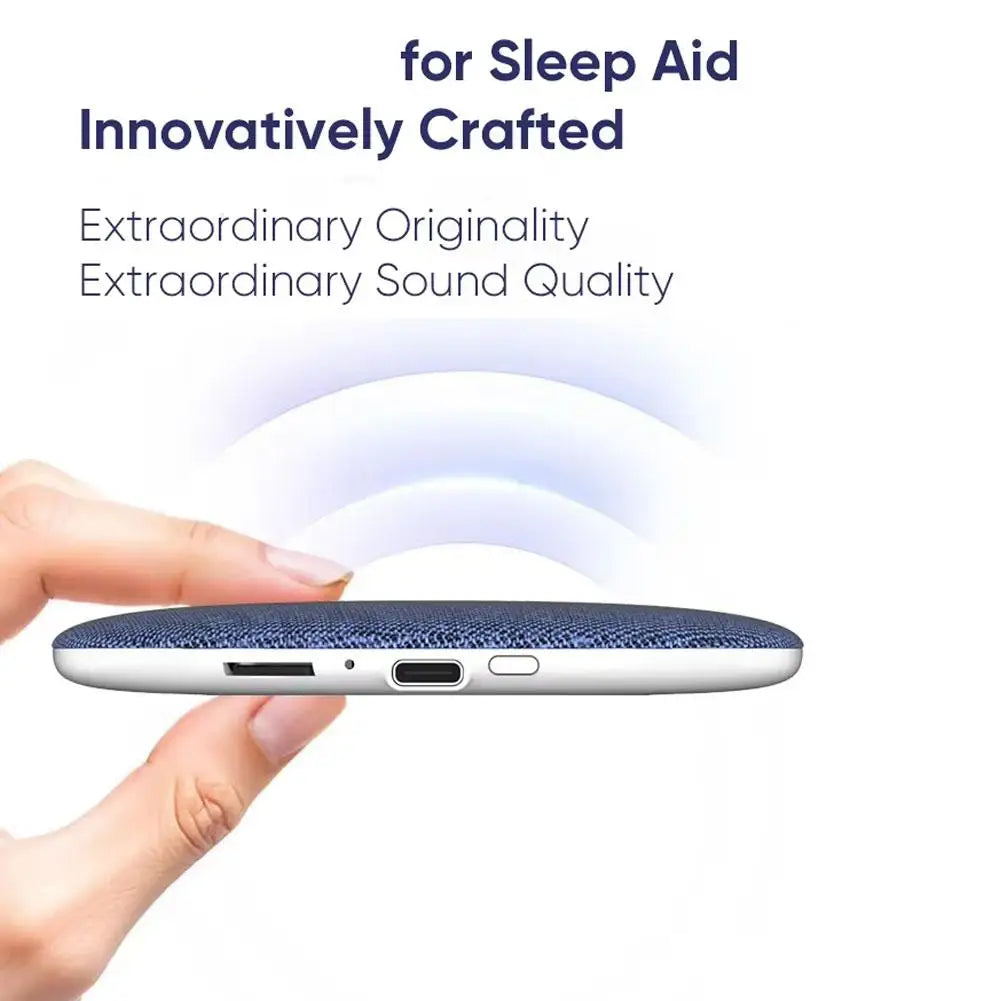 Bluetooth 6.0 Pillow Speaker For Sleeping, Wireless MP3 Music Player For Sleeping Ultra-Thin Under Pillow Sound Machine Peaceful Pleasures Health and Wellness