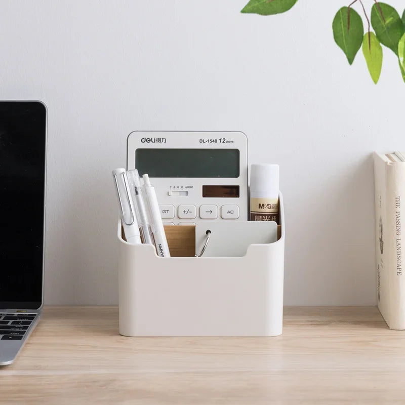 Plastic Desktop Storage Box for Remote Controls Tissues Cosmetics Office Supplies Living Room Organization Peaceful Pleasures Health and Wellness