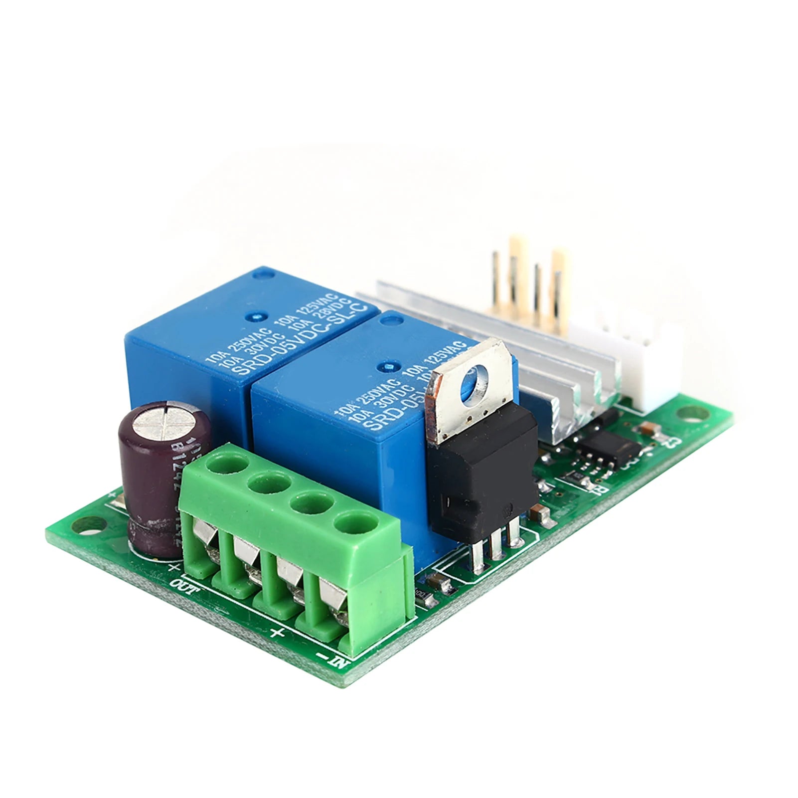 Motor Regulator Module 1203BS Low Noise Easy Use 6-28V Adjustable Speed Controller PWM with Power Indicator for Motors Peaceful Pleasures Health and Wellness