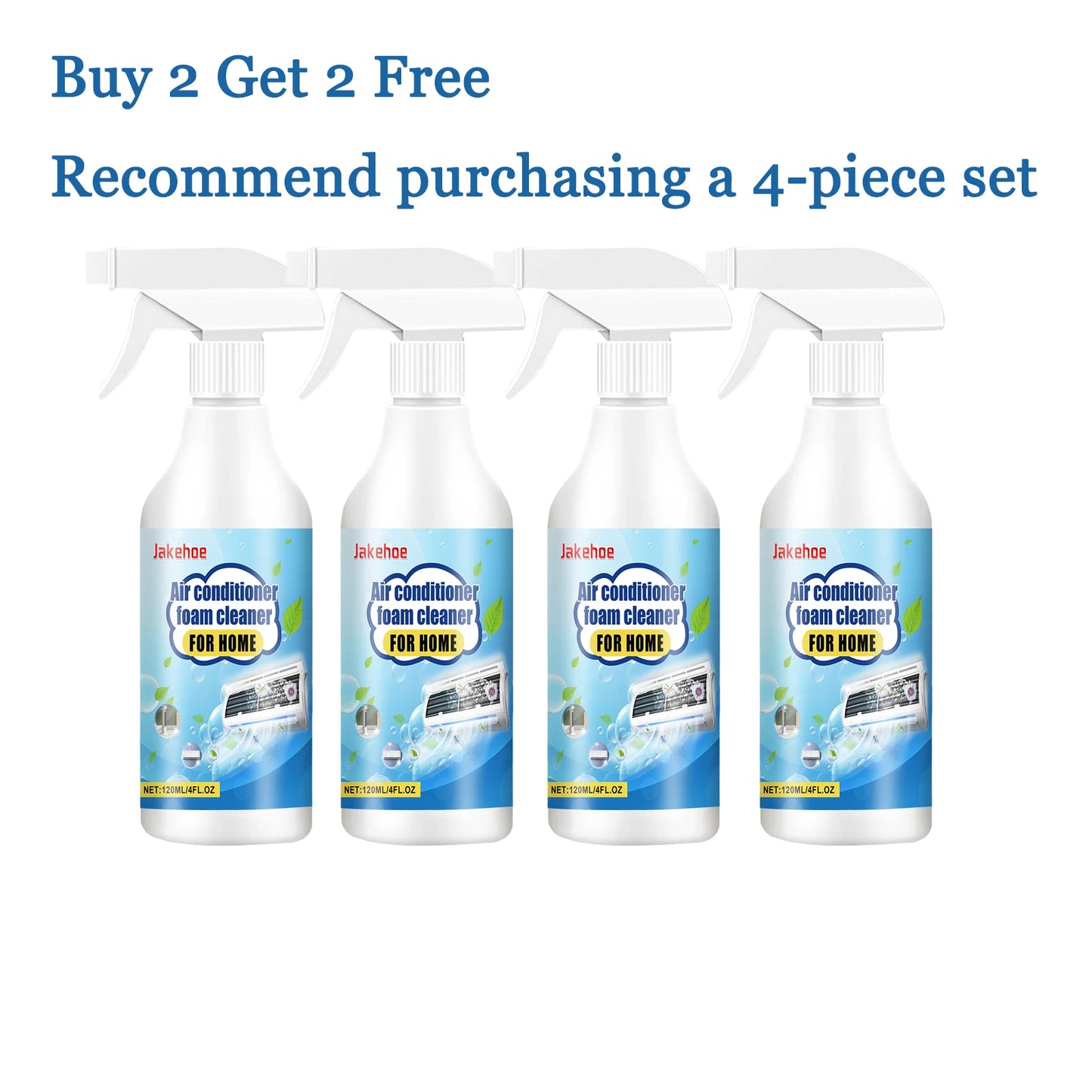 120ml AC Bubble Cleaner – Deep Clean & Odor Remover | JAKEHOE