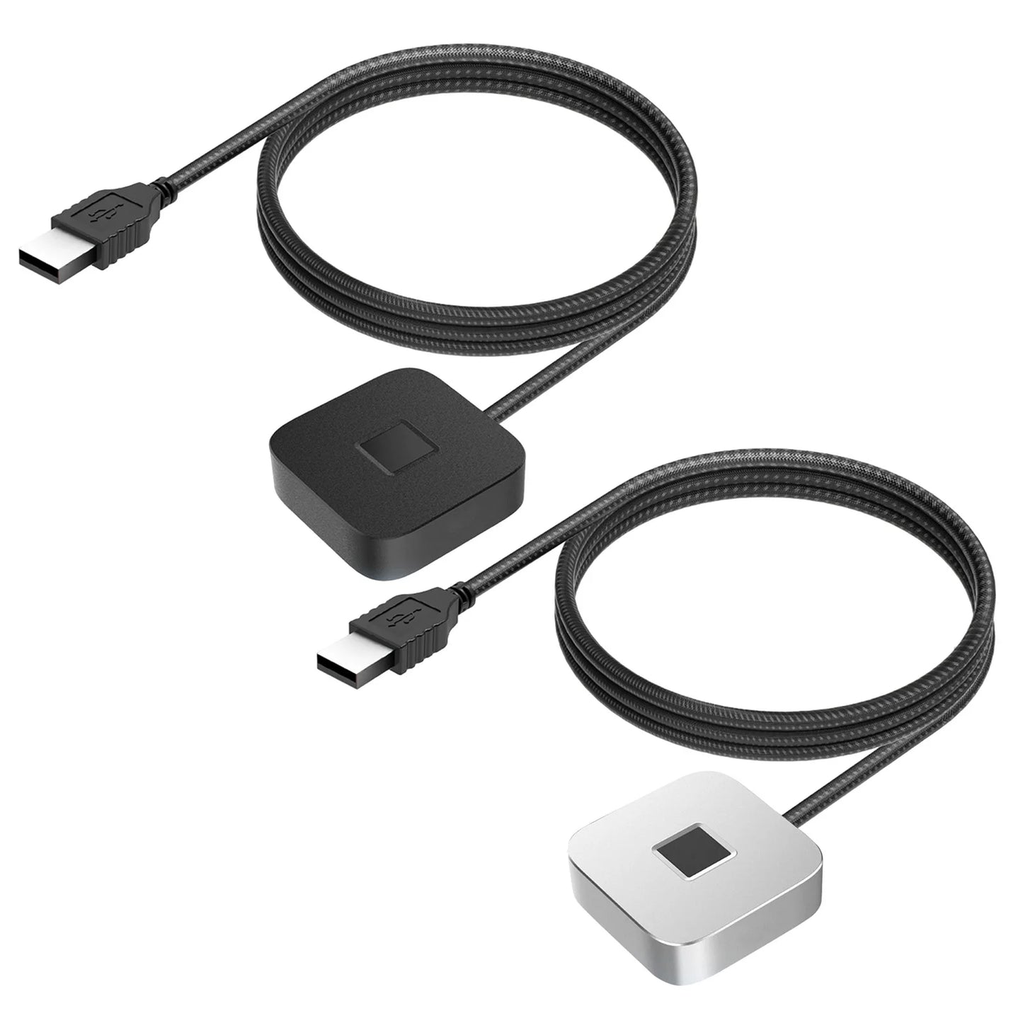 USB Fingerprint Reader with 5ft Cable Portable USB Fingerprint Logger Biometric Fingerprint Login Reader for Windows 11/10 Peaceful Pleasures Health and Wellness