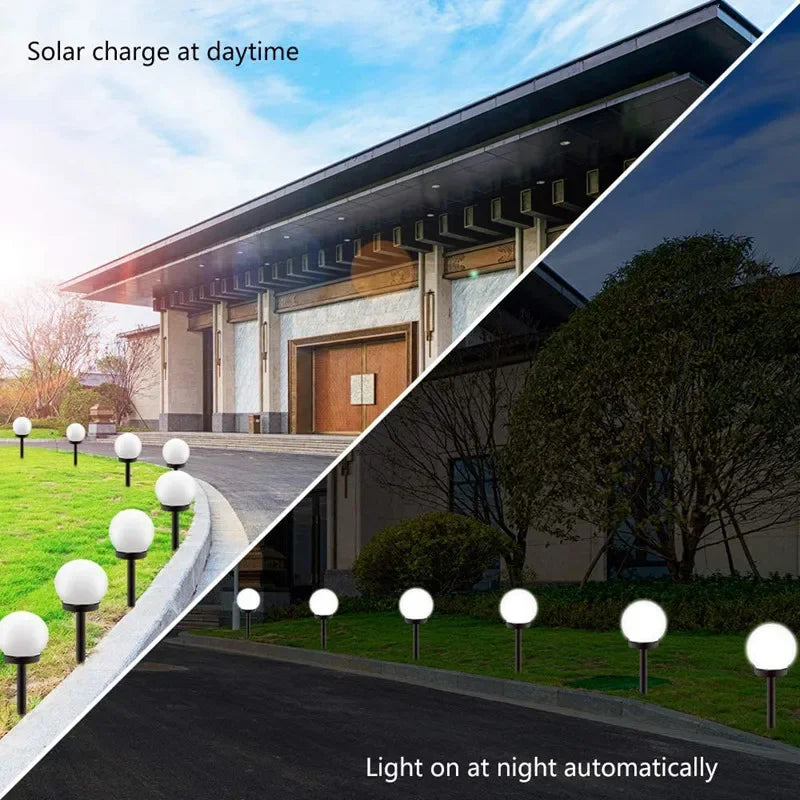 6-Pack Solar Pathway Lights | Waterproof LED Garden Stake Lamps