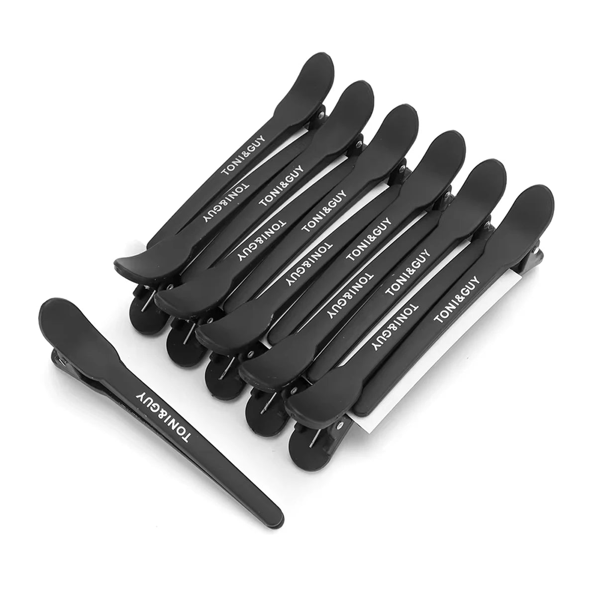 12pcs Barber Hairdressing Clip Barber Hair Cutting Partition Hairpin Pro Hairdresser Styling Accessories Salon Home Styling Tool Peaceful Pleasures Health and Wellness black