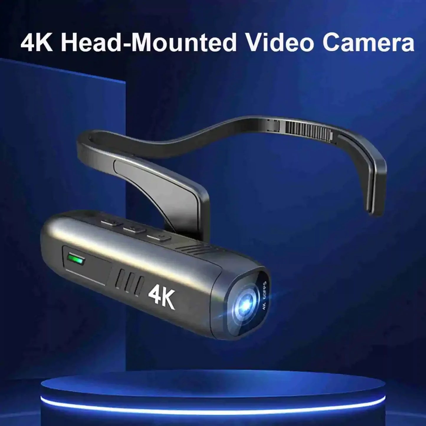 4K 30FPS Anti Shake 120 Wide Angle Lens Video Camera Head Mounted