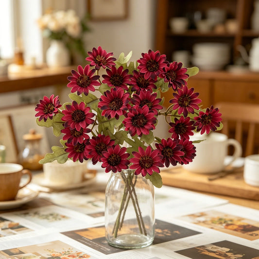 Artificial Silk Daisy Hydrangea Flowers – Wedding & Home Décor Artificial Silk Flowers Peaceful Pleasures Health and Wellness