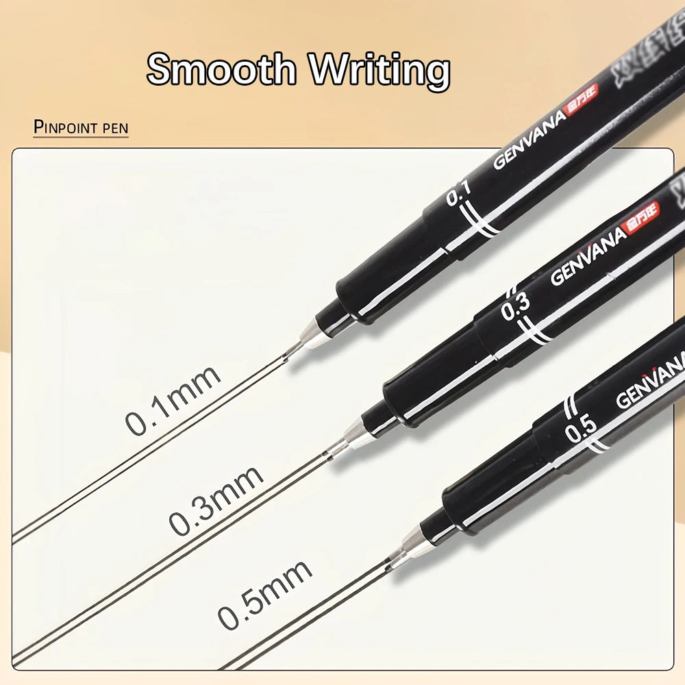 Double Line Pen Architect Exam Headed Needle Tube Drawing Tool Wall