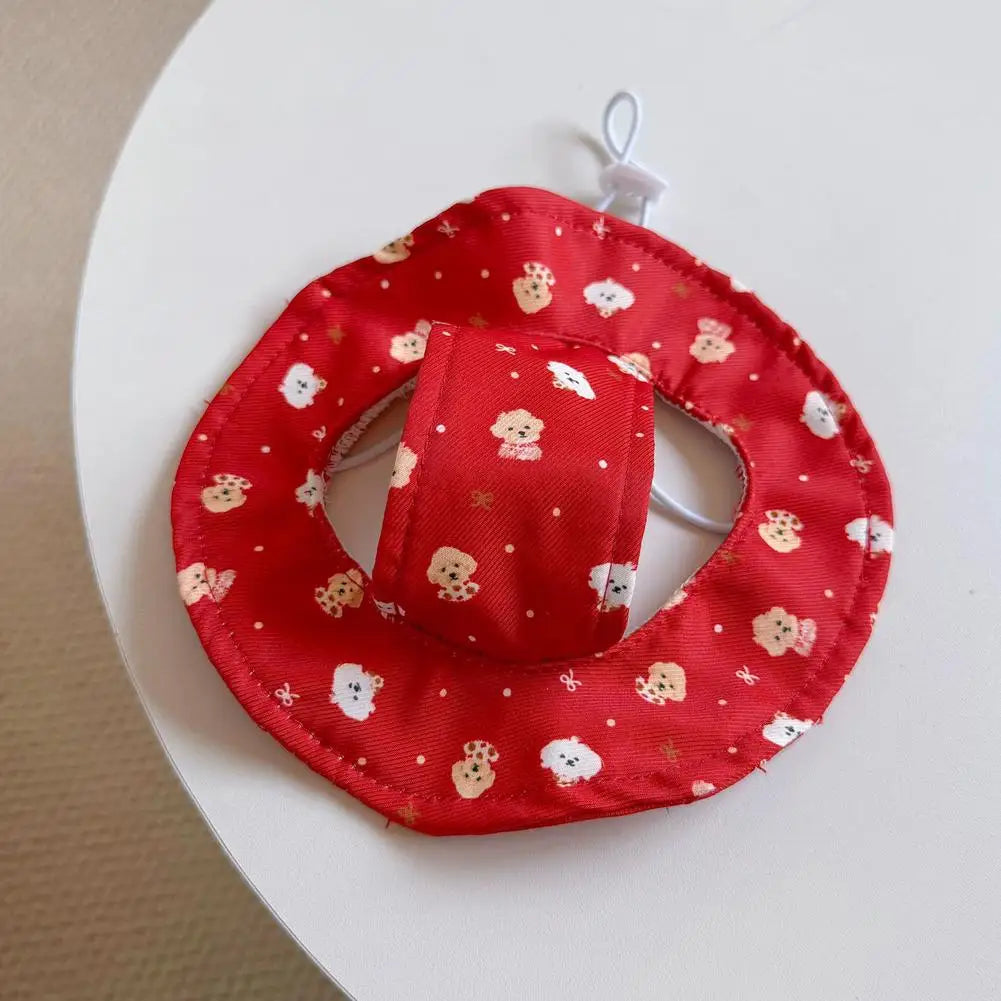 Cartoon UV Sun Hat for Small Cats & Dogs | Pet Bucket Hat