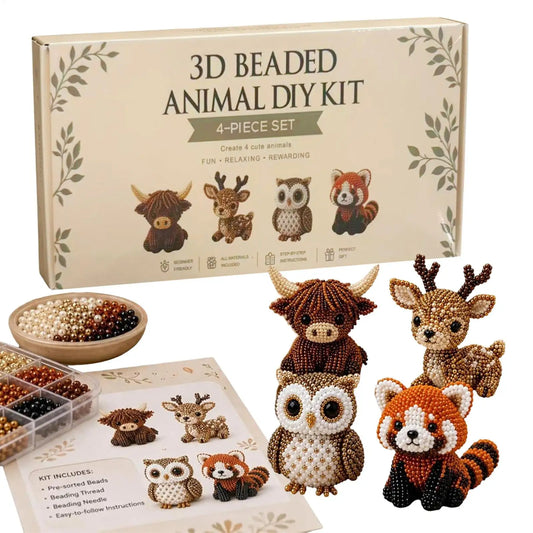 3D Bird Animal Beading Craft Kit – DIY Bead Art for Adults Beading Craft Kit Peaceful Pleasures Health and Wellness