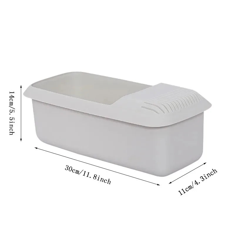Microwave Noodles Pasta Cooker with Strainer Eco-Friendly Plastic Spaghetti Vegetable Steamer Dishwasher Kitchen Accessories Peaceful Pleasures Health and Wellness