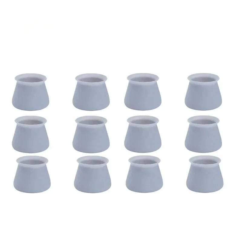 Silicone Chair Leg Caps – Non-Slip Floor Protectors