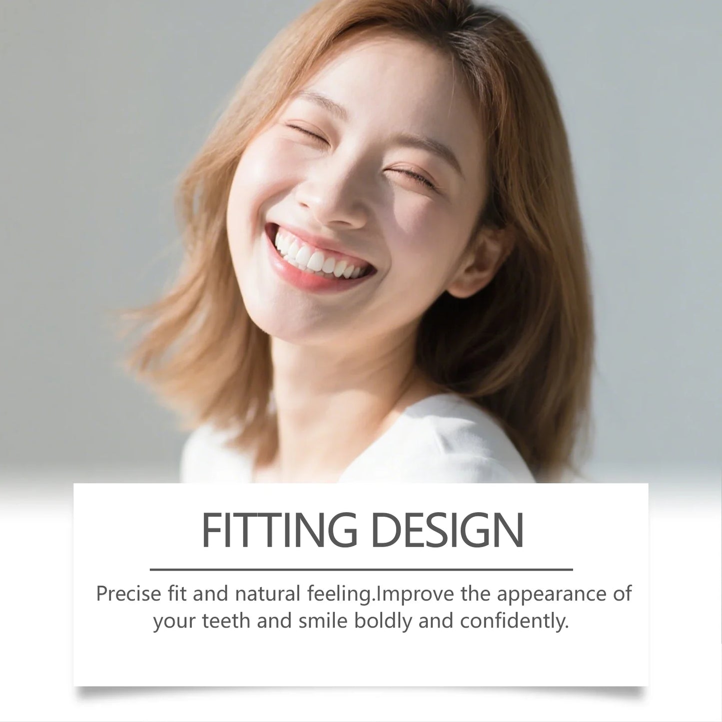 Adjustable Clip-On Dental Veneers – Cosmetic Smile Cover