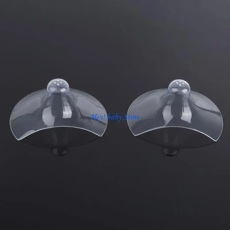 Silicone Nipple Shield Protectors for Breastfeeding – 2 Pack