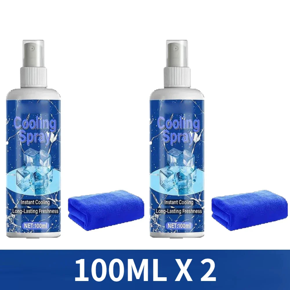 100ml Summer Cooling Body Mist Spray – Portable Ice Feeling
