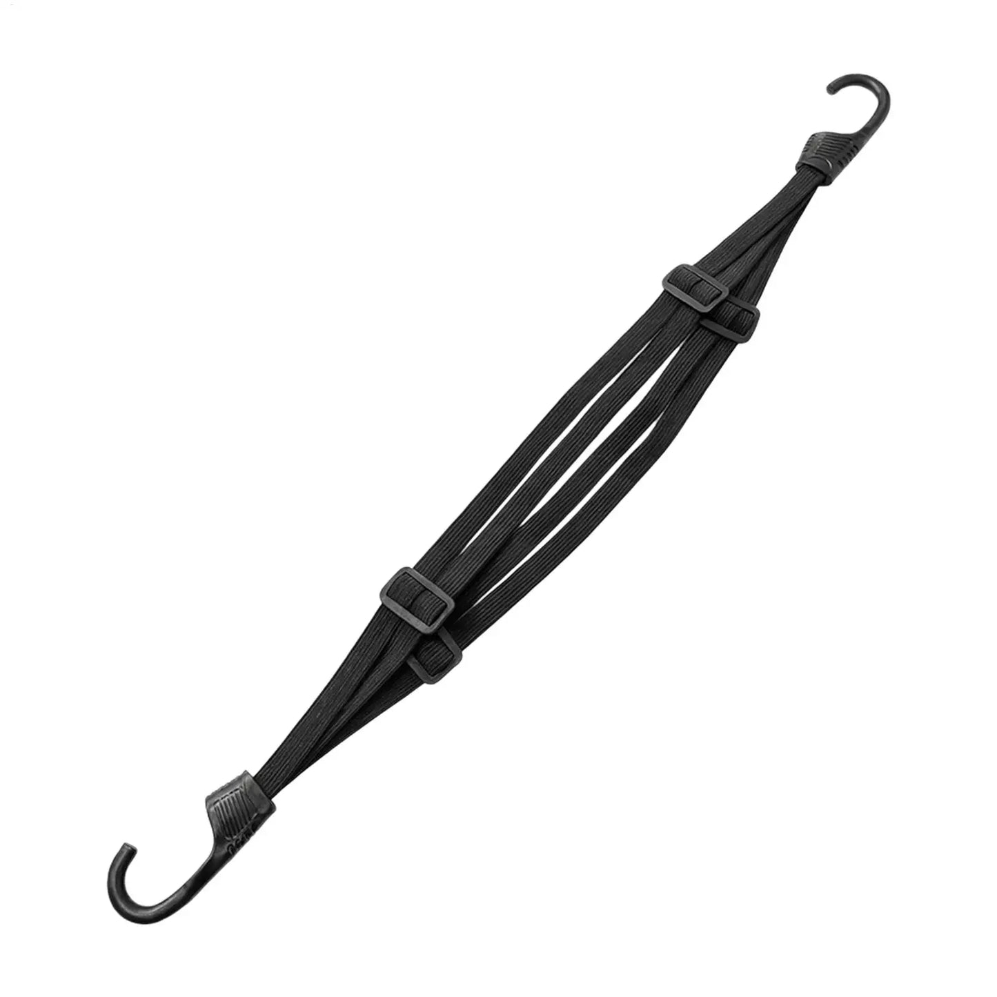 Motorcycle Helmet Luggage Strap – Elastic Bungee Cord & Hook